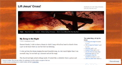 Desktop Screenshot of liftjesuscross.com